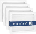 4 Pack 9 x 11 x 1 MERV 13 Replacement Filter Compatible by UNBOSOM