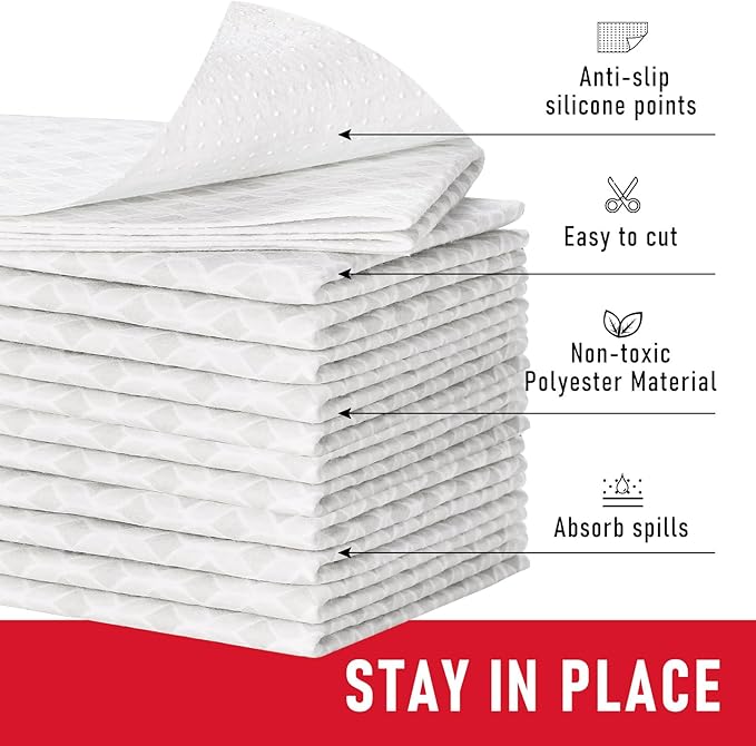 Cooyes Refrigerator Liners, Non-Slip Fridge Liners Washable, Absorbent - Image 7