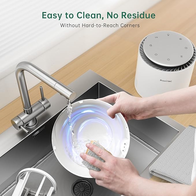 MistFree Smart Humidifier for Bedroom, Evaporative Humidifier No White Dust - Image 6