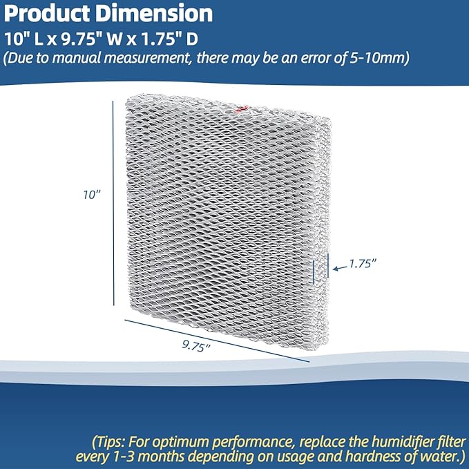 10 Humidifier Filter Water Panel Replacement - Image 2