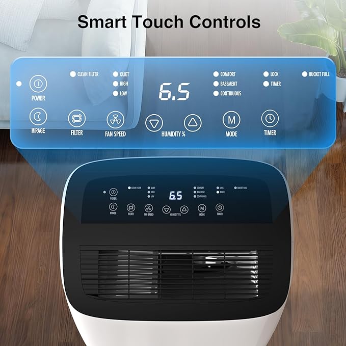 ZAFRO Dehumidifiers for Home and Basement - Image 4