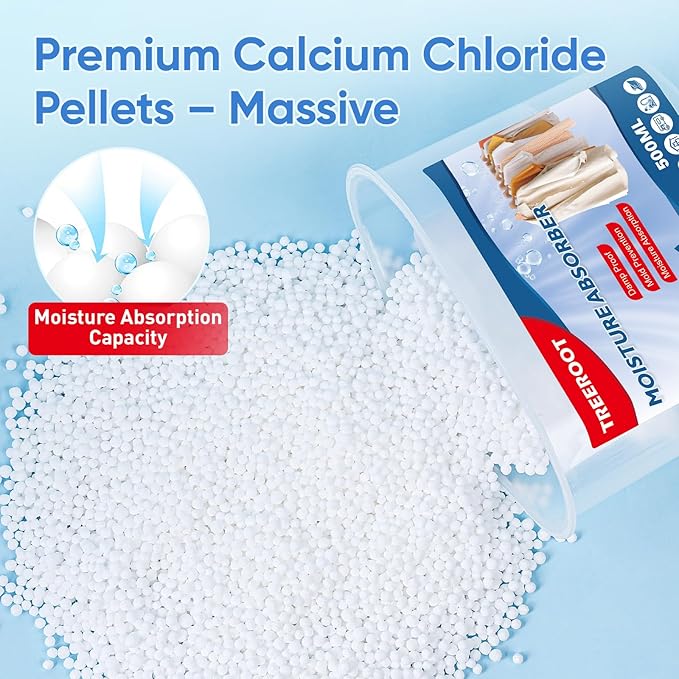 8 Pack Moisture Absorbers, 16 OZ Humidity Absorber Bucket, Moisture Absorbers - Image 4
