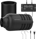 4 Inch Inline Duct Fan with EC Motor and Built-in Carbon Filter, Duct Fan Kit by CANNABMALL