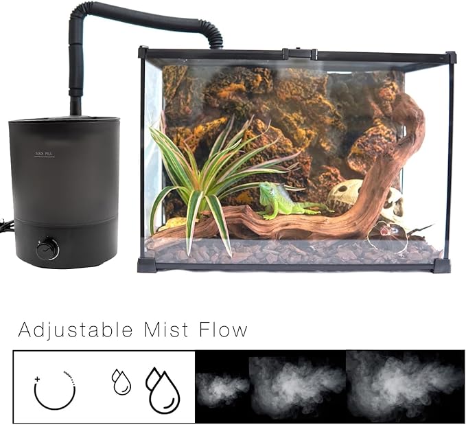 MRREPTILE Reptile Fogger Humidifiers Mister, Misting System - Image 2