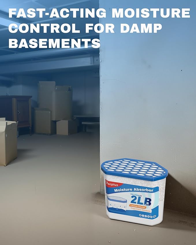 Vacplus Moisture Absorber Buckets – Large Capacity Dehumidifier and Humidity - Image 2