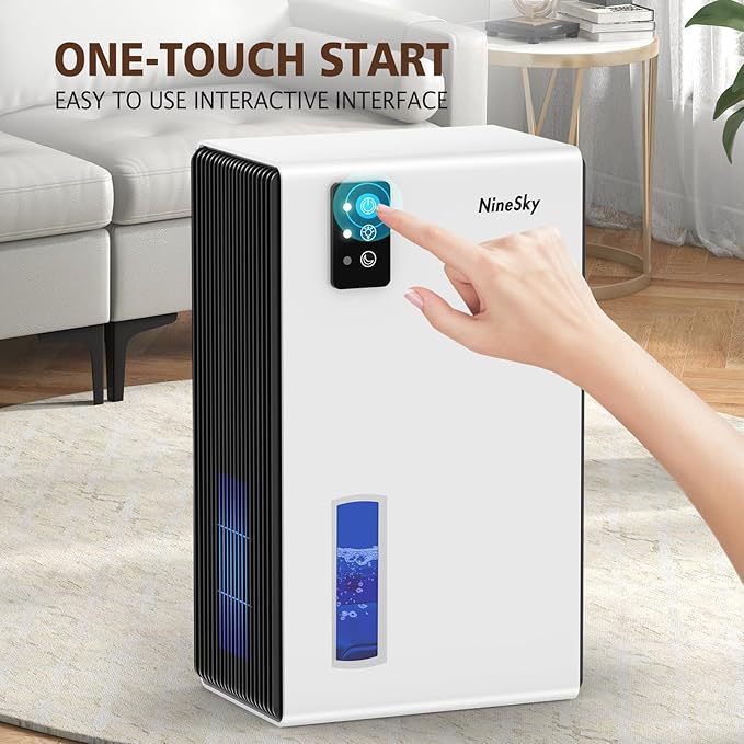 NineSky Dehumidifiers for Home, 95 OZ Water Tank, Dehumidifiers for Bathroom - Image 8