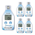 Tzone Digital Temperature Data Logger USB Single Use Temp Recorder 5 Packs by Tzone