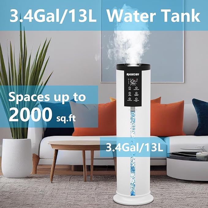 Humidifier, 3.4Gal Smart Humidifier - Image 2