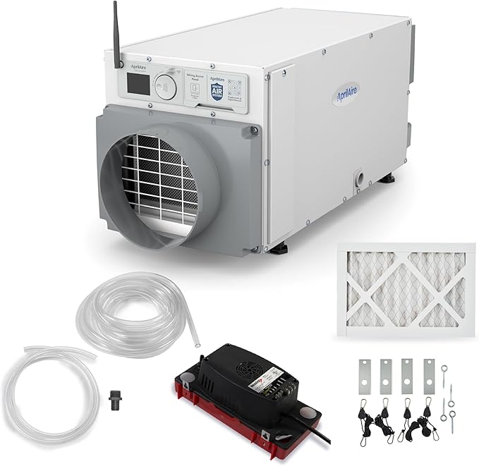 AprilAire E070W Smart Wi-Fi Crawl Space Dehumidifier, 70-Pint Commercial by AprilAire
