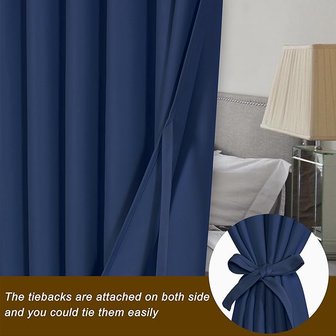 Hiasan Sliding Glass Door Blackout Curtains - Image 3