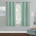 MYSKY HOME Aqua Blackout Curtains by MYSKYHOME
