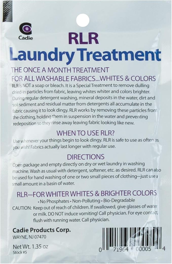 RLR Natural Laundry Detergent Powder – Whitens, Refreshes Baby Cloth Diaper - Image 3