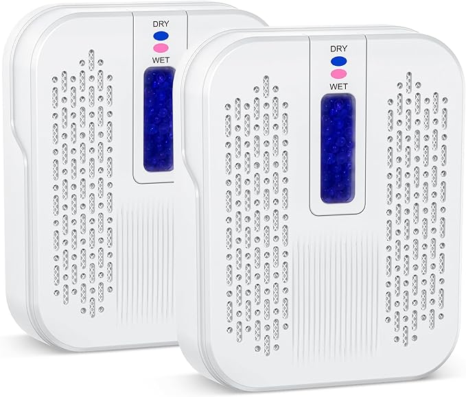 Rechargeable Small Dehumidifier, Portable Mini Dehumidifier by ATKMAYI