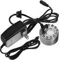 1Set Colored LED Lamp Aquarium Fog Maker Atomizing Head Humidifier Mist Maker by CORHAD
