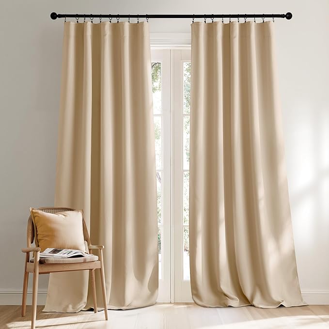 NICETOWN Window Treatment Curtains Room Darkening Draperies by NICETOWN