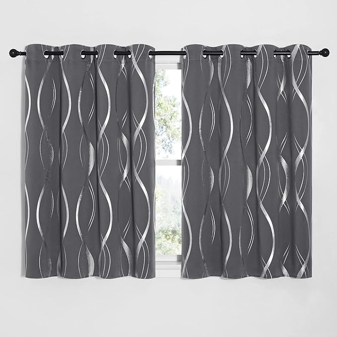 NICETOWN Blackout Short Curtains Panels - Image 2