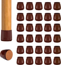 36pcs Round Chair Leg Floor Protectors, Felt Pads Chair Leg Protectors by BAIPOK