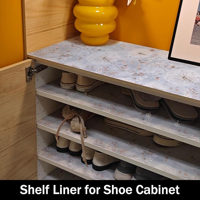 Dandelion Shelf Liners Strong Non-Slip 12IN x 20FT and Non Adhesive Shelf and - Image 8