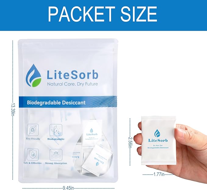 Natural Moisture Absorbers, Premium Moisture Absorption Desiccants Safe - Image 7