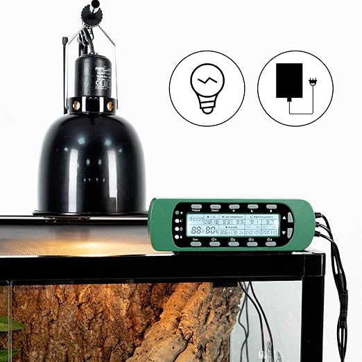REPTI ZOO Reptile Digital Thermometer Hygrometer Controller - Image 4