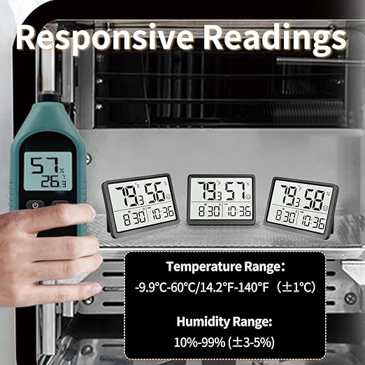DOOMAY Room Thermometer Indoor - Image 6