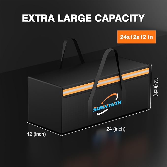 Large Fireproof Document Bags, Large Capacity Waterproof Storage Box - Image 2