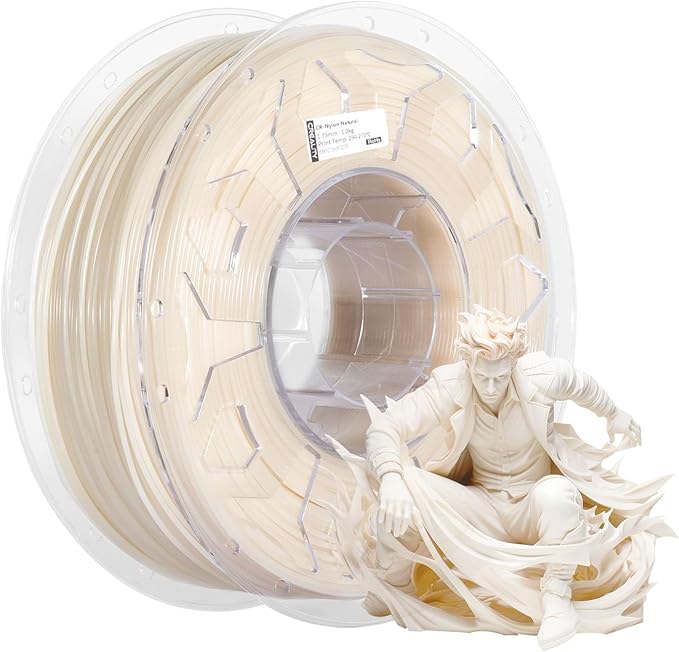 Creality Nylon Filament 1.75mm, 3D Printer Filament, 1.0kg Spool, No Warp by Creality