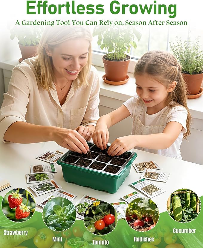joyhalo 10 Packs Seed Starter Tray - Image 7