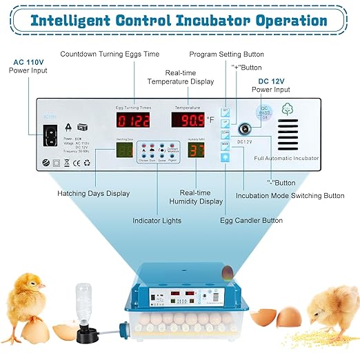 64 Egg Incubators for Hatching Eggs, - Image 3
