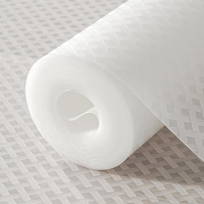 Shelf and Drawer Liner for Kitchen Cabinet, Non-Adhesive 24in x 240in by GTJ