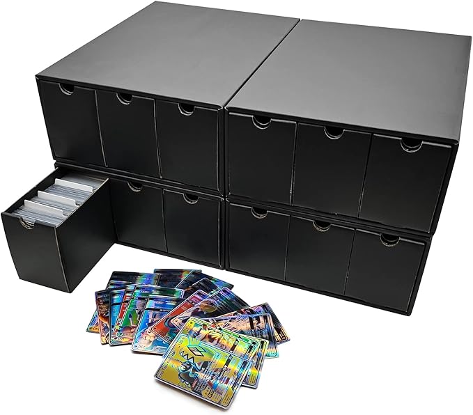 Trading Card Storage Box, Collector Cardboard Card Box - Image 7