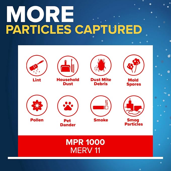 Filtrete 20x20x1 AC Furnace Air Filter, MERV 11, MPR 1000, Micro Allergen - Image 5