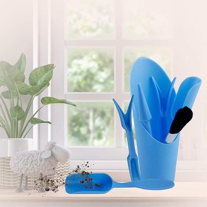 5 Pcs Mini Garden Tool Set Hand Tools Succulent Tools Transplanting Tools Set - Image 6