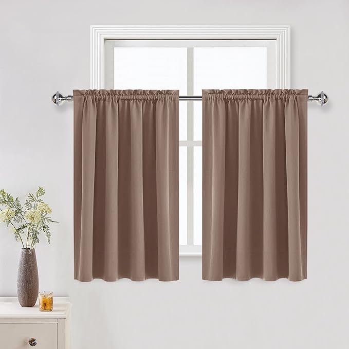 DWCN Blackout Curtains for Living Room Thermal Insulated, Energy Saving & Noise by DWCN