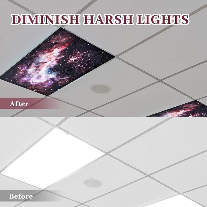 Hortsun 6 Pcs Fluorescent Light Covers - Image 3