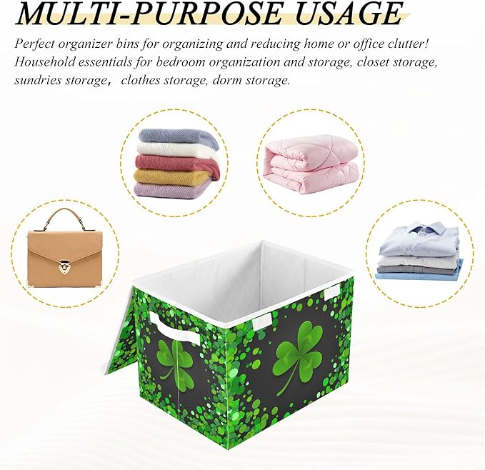 xigua St. Patrick's Day Storage Bins - Image 7