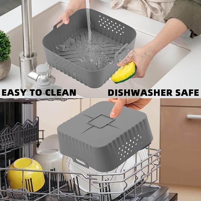 LYHOLKEER Air Fryer Liners Silicone - Image 5