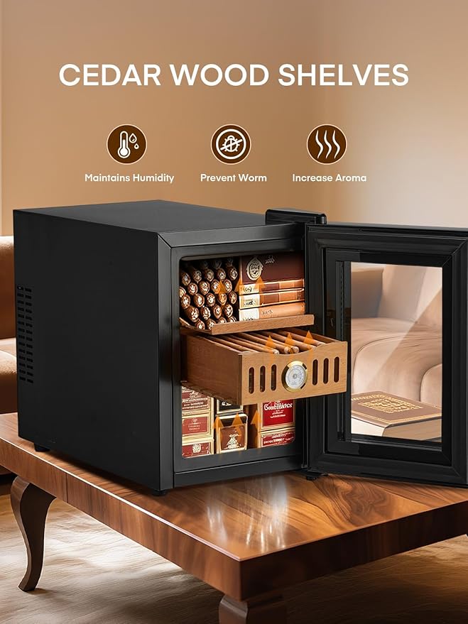 FOHERE Cigar Humidor Electric 18L - Image 5
