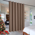 RYB HOME Extra Wide Curtains for Divider Room Separation Soundproof Temporary by RYBHOME