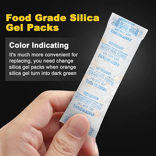 Silica Gel Packs – 150 Packs 5 Gram Desiccant Packs, Moisture Absorbers - Image 3