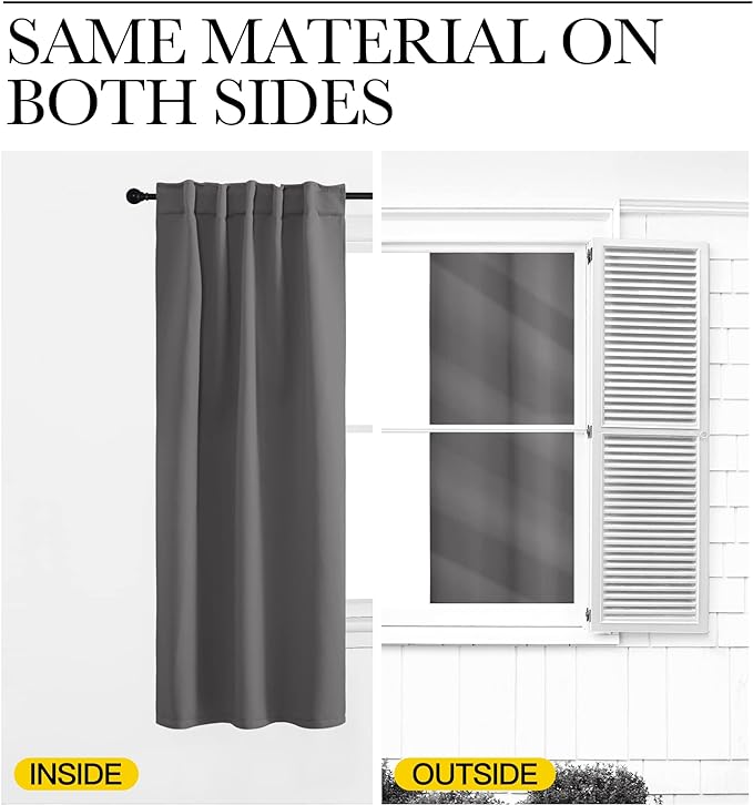 NICETOWN Blackout Curtain Panels - Image 6