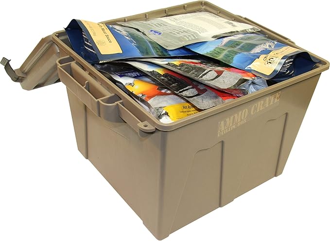 MTM ACR12-72 Ammo Crate Utility Box |Dry Storage of Gear | Carries 100lbs of - Image 5