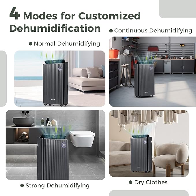 COSTWAY 4, 500 Sq. Ft Dehumidifier - Image 6