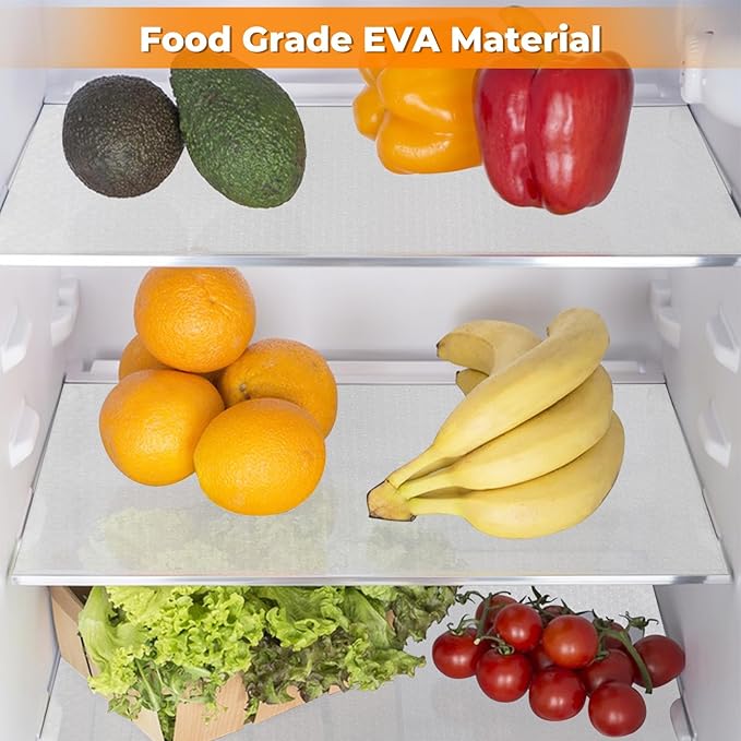 Extra Wide Shelf Liner, Refrigerator Liners Oil-Proof Drawer Liners - Image 2