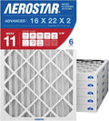 Aerostar 16x22x2 MERV 11 High Efficiency Pleated Air Filter, Electrostatic AC by AirFiltersDelivered