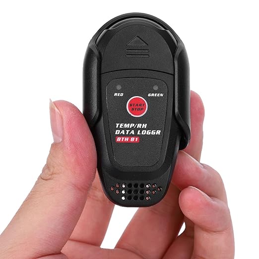 Temperature Humidity Data Logger Alarm LED, 16384 Data USB Export, BTH81 - Image 2