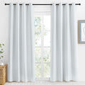 NICETOWN Room Darkening Window Curtain Panel, 55x86 inches, 1 Pack, Cloud Grey by NICETOWN