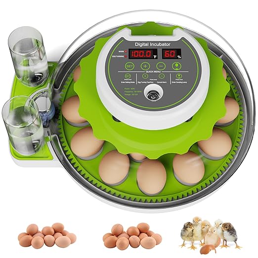 18-Egg Incubator incubators for Hatching Eggs by YONOOQ