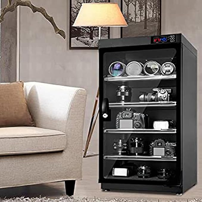 INTBUYING Camera Dry Cabinet 80L Electronic Dry Cabinet - Image 4