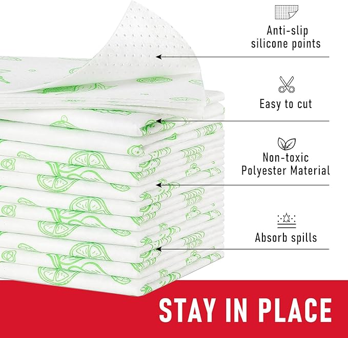 Cooyes 12 Pack Refrigerator Shelf Liners - Image 5